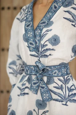 Capri Maxi Dress in Indigo