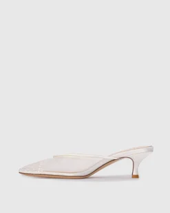 Cara 50 in White Mesh