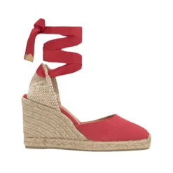 Carina 8 in Carmine Red Cotton