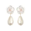 Carlla Earrings in Mother Of Pearl
