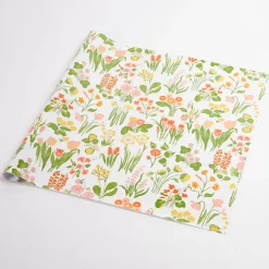 Carly Wrapping Paper In Pink