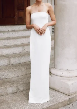 Carmen Dress in Ivory