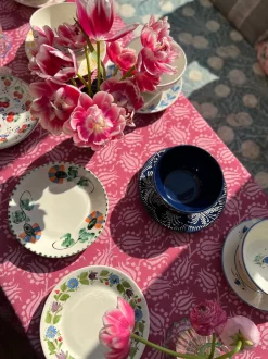 Carnation Dessert Plate