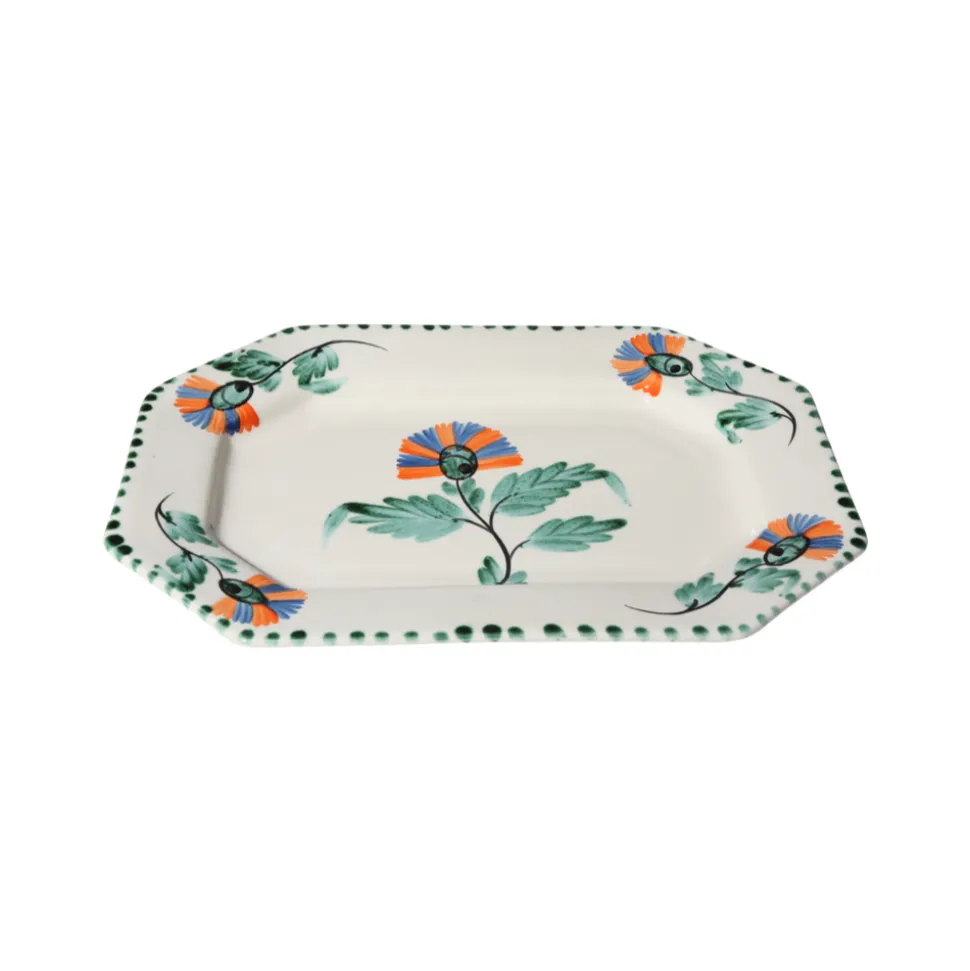 Carnation Octagonal Platter