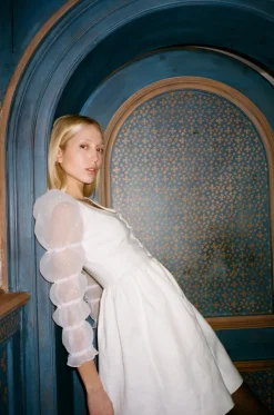 Carolina Dress in White