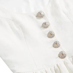 Carolina Dress in White