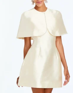 Carolina Pearl Capelet in Ivory