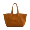 Carryall Tote in Saddle