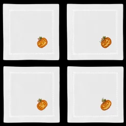 Carved Pumpkins Mixed Cocktail Set