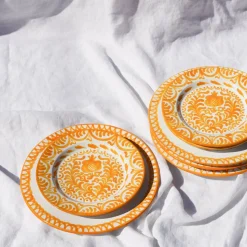 Casa Amarilla Dinner Plate with Traditional Designs