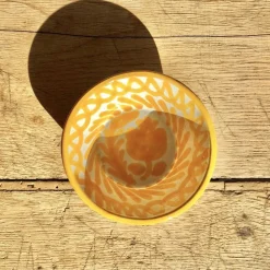 Casa Amarilla Mini Bowl with Hand-painted Designs