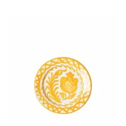 Casa Amarilla Mini Plate with Hand-painted Designs