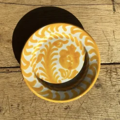 Casa Amarilla Mini Plate with Hand-painted Designs