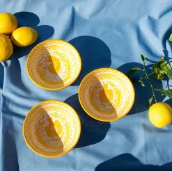 Casa Amarilla Small Bowl with Hand-painted Designs
