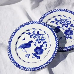 Casa Azul Dinner Plate with Traditional Designs