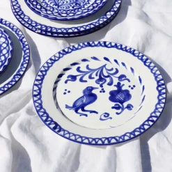 Casa Azul Dinner Plate with Traditional Designs