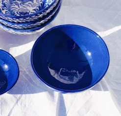 Casa Azul Medium Bowl with Blue Glaze