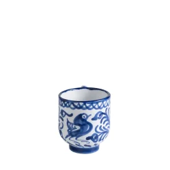Casa Azul Mug with Hand-painted Designs