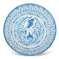 Casa Celeste Large bowl with Hand-Painted Designs