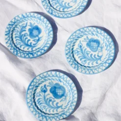 Casa Celeste Mini Plate with Hand-Painted Designs