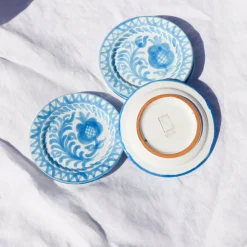 Casa Celeste Mini Plate with Hand-Painted Designs