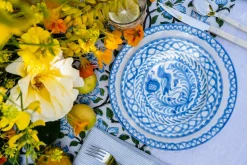 Casa Celeste Salad Plate with Traditional Designs