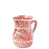 Casa Coral Small Pitcher with Hand-painted Designs