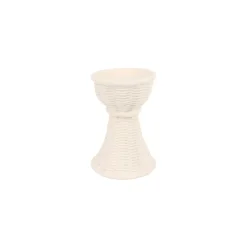 Casa Ivory Short Candlestick