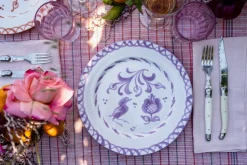 Casa Lila Dinner Plate with Traditional Designs