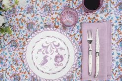 Casa Lila Dinner Plate with Traditional Designs