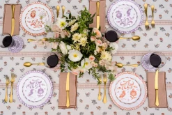 Casa Lila Dinner Plate with Traditional Designs