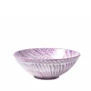 Casa Lila Large Bowl with Hand-painted Designs
