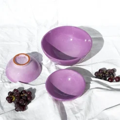 Casa Lila Medium Bowl with Lilac Glaze