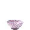 Casa Lila Small Bowl with Hand-painted Designs