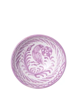 Casa Lila Small Bowl with Hand-painted Designs