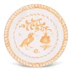 Casa Melocoton Dinner Plate with Traditional Designs