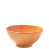 Casa Melocoton Medium Bowl with Peach Glaze