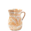 Casa Melocoton Small Pitcher with Hand-painted Designs