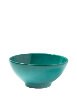 Casa Verde Medium Bowl with Green Glaze