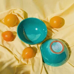 Casa Verde Medium Bowl with Green Glaze