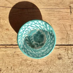 Casa Verde Mini Bowl with Hand-painted Designs