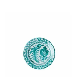 Casa Verde Mini Plate with Hand-painted Designs