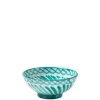 Casa Verde Small Bowl with Hand-painted Designs