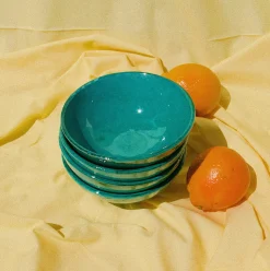 Casa Verde Small Bowl with Green Glaze