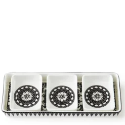 Casablanca Nested Appetizer Tray Set