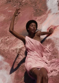 Cascada Dress In Pink