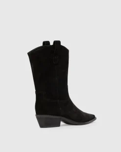 Casey 55 in Black Suede