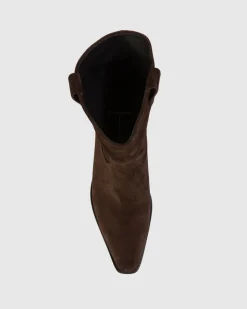 Casey 55 in Dark Brown Suede