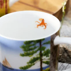 Caskata X Felix Doolittle By the Sea Mugs, Set of 4