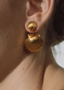 Caspian Earrings in Gold